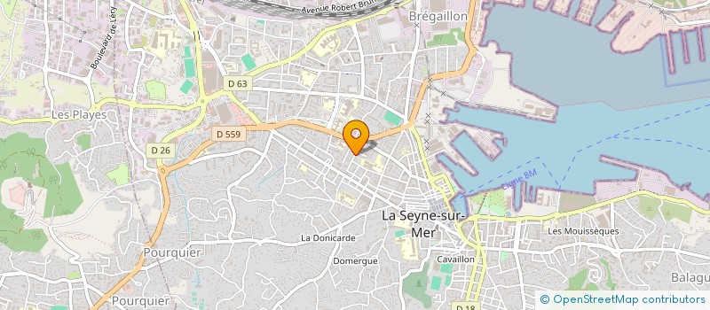 localisation de l'entreprise MONSIEUR SOILIO KARAMOKO  LA SEYNE-SUR-MER