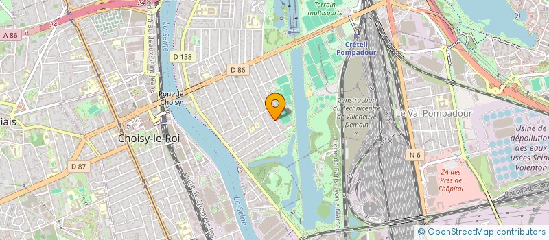 localisation de l'entreprise MONSIEUR SOIRAFOU BOULOUDANI  CHOISY-LE-ROI