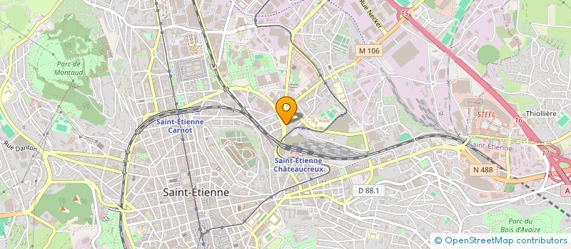 localisation de l'entreprise MONSIEUR SOIRMI ABASSE  SAINT-ETIENNE