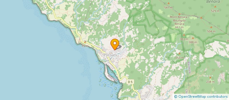 localisation de l'entreprise MONSIEUR SOIYIBOUDINE TURAZA BIDAMI  CHIRONGUI