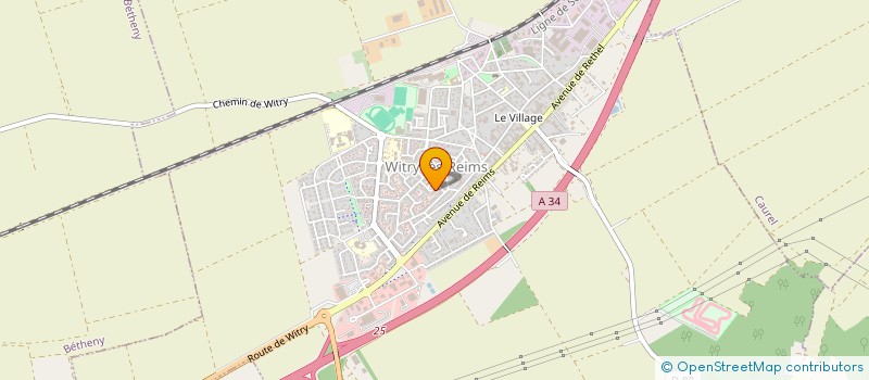 localisation de l'entreprise MONSIEUR SOIZIC STEPHAN à WITRY-LES-REIMS