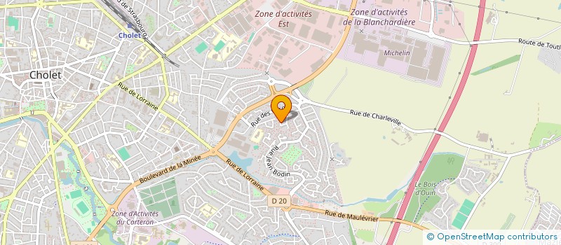 localisation de l'entreprise MONSIEUR SOK-CHAMROEN NHEM à CHOLET