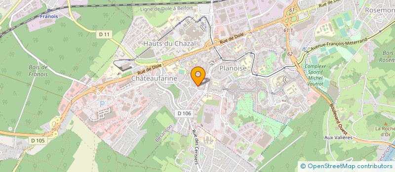 localisation de l'entreprise MONSIEUR SOKHON NHIP à BESANCON