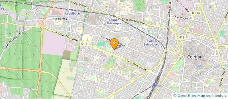 localisation de l'entreprise MONSIEUR SOKOL KARALAC  COLMAR