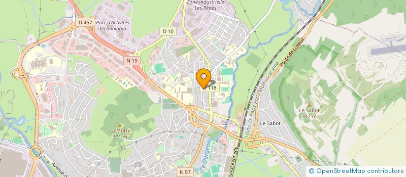 localisation de l'entreprise MONSIEUR SOKOL KURTI  VESOUL