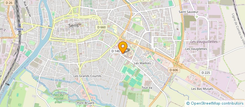 localisation de l'entreprise MONSIEUR SOKOL MURATI  SENS
