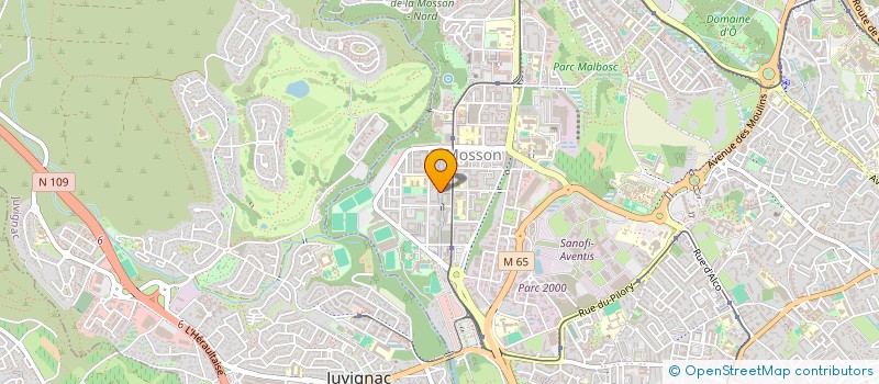 localisation de l'entreprise MONSIEUR SOLAIMAN AKHLOUFI  MONTPELLIER