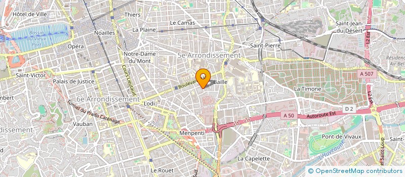 localisation de l'entreprise MONSIEUR SOLAL NATAF  MARSEILLE