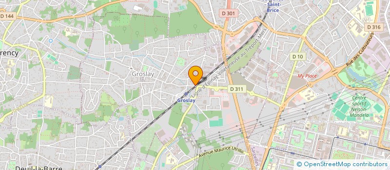 localisation de l'entreprise MONSIEUR SOLAL SHOHN  GROSLAY