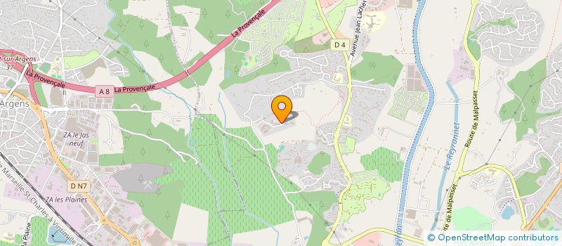 localisation de l'entreprise MONSIEUR SOLANGE ANDRIVON à FREJUS