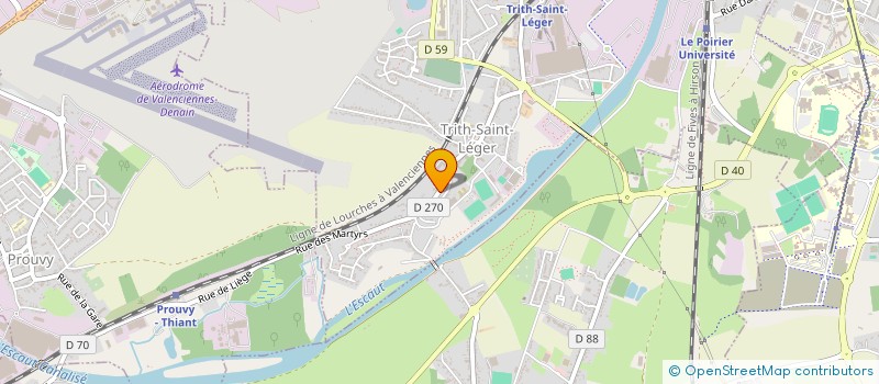 localisation de l'entreprise MONSIEUR SOLAYMAN AIT BOUKHLIK  TRITH-SAINT-LEGER