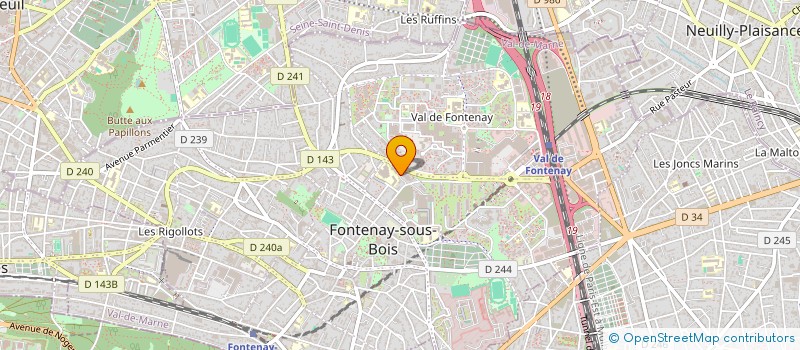 localisation de l'entreprise MONSIEUR SOLAYMAN RAZINE à FONTENAY-SOUS-BOIS