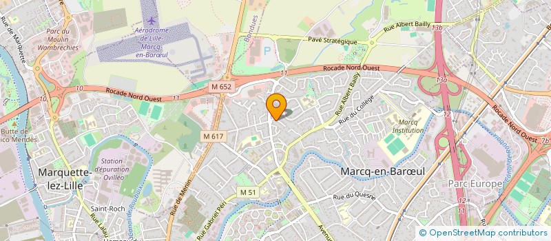 localisation de l'entreprise MONSIEUR SOLEYKA HICHAM à MARCQ-EN-BARŒUL