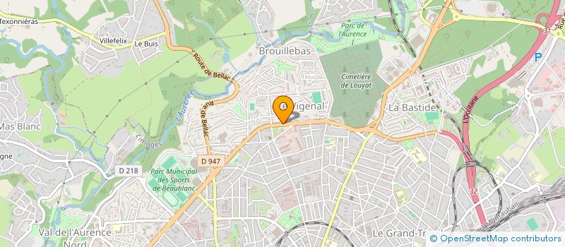 localisation de l'entreprise MONSIEUR SOLFERINO GIMENEZ  LIMOGES