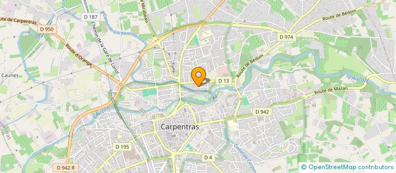 localisation de l'entreprise MONSIEUR SOLIMAN MAKOUH  CARPENTRAS