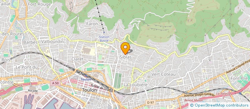 localisation de l'entreprise MONSIEUR SOLIMANE LANOY  TOULON