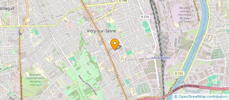 localisation de l'entreprise MONSIEUR SOLIZAMA SAMA à VITRY-SUR-SEINE