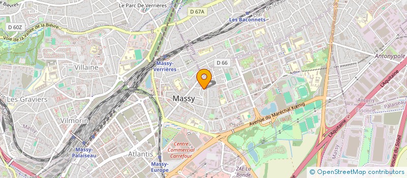 localisation de l'entreprise MONSIEUR SOLO RANDRIAMIARISOA à MASSY