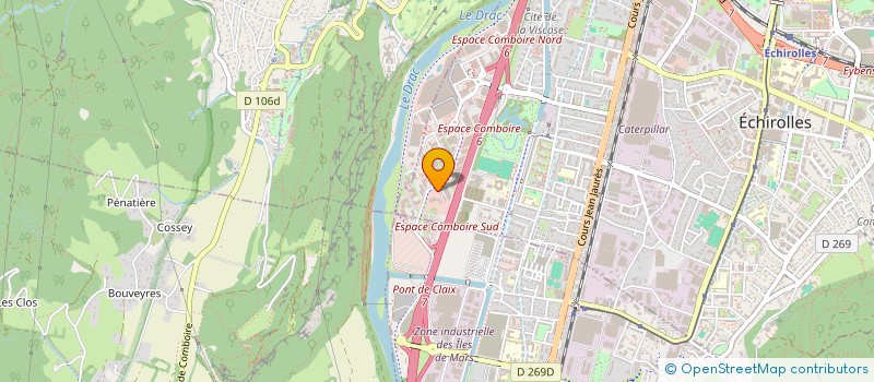 localisation de l'entreprise MONSIEUR SOLOFOSON PICARD  ECHIROLLES