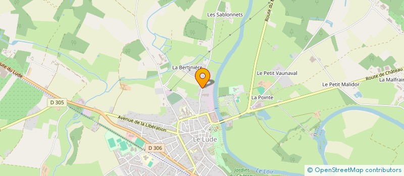 localisation de l'entreprise MONSIEUR SOLOFOSON RAKOTOVOKATRA  LE LUDE