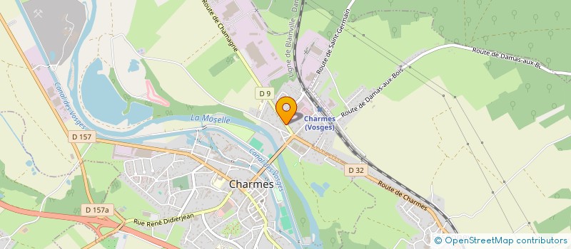 localisation de l'entreprise MONSIEUR SOLOHERY RAJERISON  CHARMES