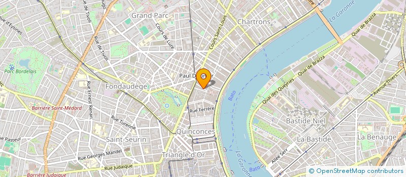 localisation de l'entreprise MONSIEUR SOLOMON KIDANE  BORDEAUX