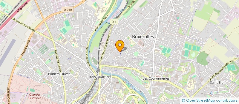 localisation de l'entreprise MONSIEUR SOLOTIANA DEBION  BUXEROLLES