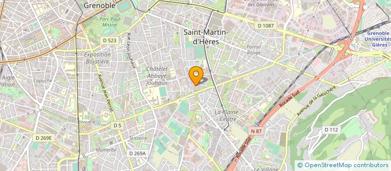 localisation de l'entreprise MONSIEUR SOLOTIANA RAZANAPARANY à SAINT-MARTIN-D'HERES