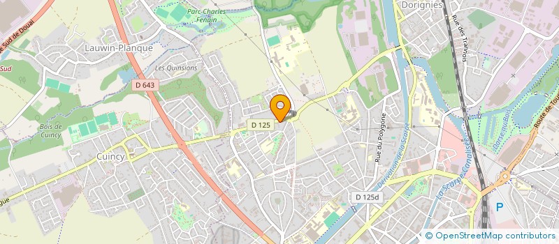 localisation de l'entreprise MONSIEUR SOLTANE BOUCHAHDANE à DOUAI