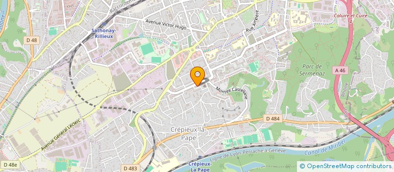 localisation de l'entreprise MONSIEUR SOMAMONE KHAMCHAN  RILLIEUX-LA-PAPE