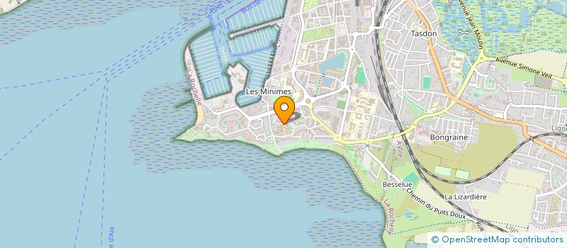 localisation de l'entreprise MONSIEUR SOMAO DEUNIER  LA ROCHELLE