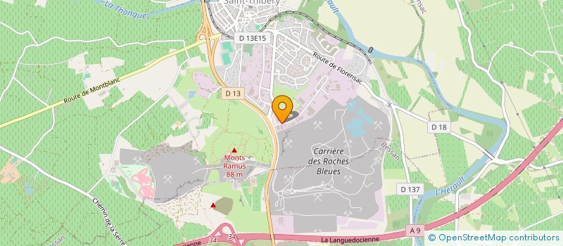 localisation de l'entreprise MONSIEUR SOMAR HOCHE à SAINT-THIBERY