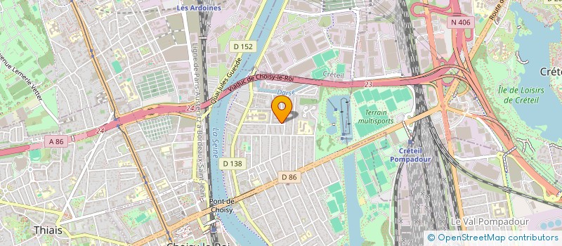 localisation de l'entreprise MONSIEUR SOMASUNDARAM VIJAYAKUMAR  CHOISY-LE-ROI