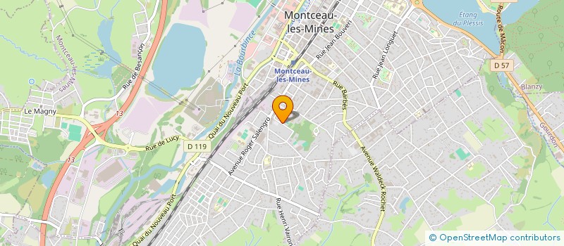 localisation de l'entreprise MONSIEUR SOMBATH KORNG  MONTCEAU-LES-MINES