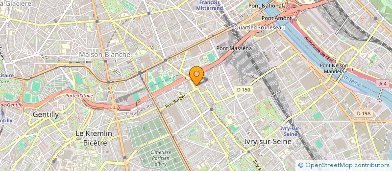 localisation de l'entreprise MONSIEUR SOMCHAY SISAVATH  IVRY-SUR-SEINE