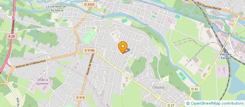 localisation de l'entreprise MONSIEUR SOMON ANSARY  VIERZON