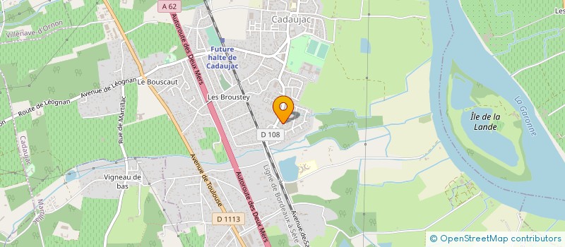 localisation de l'entreprise MONSIEUR SOMPHAN VILAYLECK  CADAUJAC