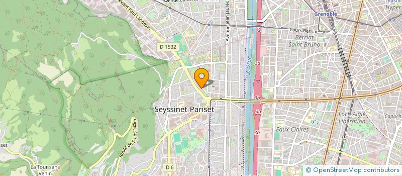 localisation de l'entreprise MONSIEUR SOMPRO SANOU à SEYSSINET-PARISET