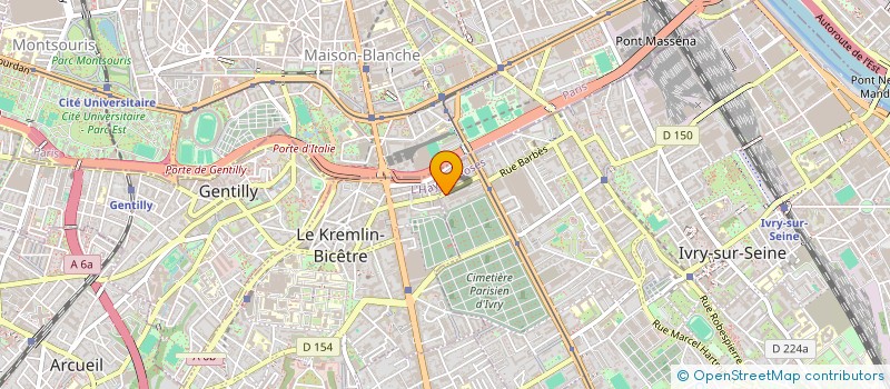 localisation de l'entreprise MONSIEUR SON-NAM TRAN BA  IVRY-SUR-SEINE