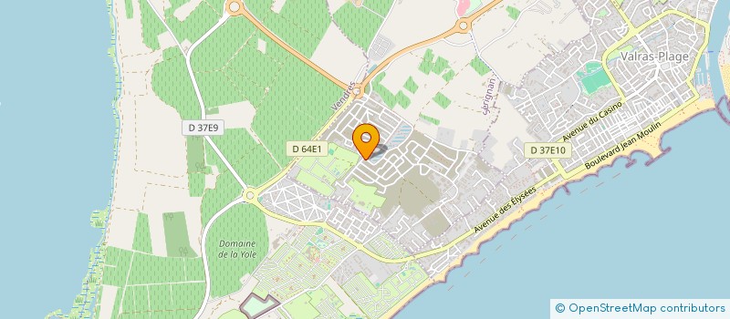 localisation de l'entreprise MONSIEUR SONA KEO  SERIGNAN