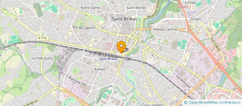 localisation de l'entreprise MONSIEUR SONA LEBO BRISEL  SAINT-BRIEUC