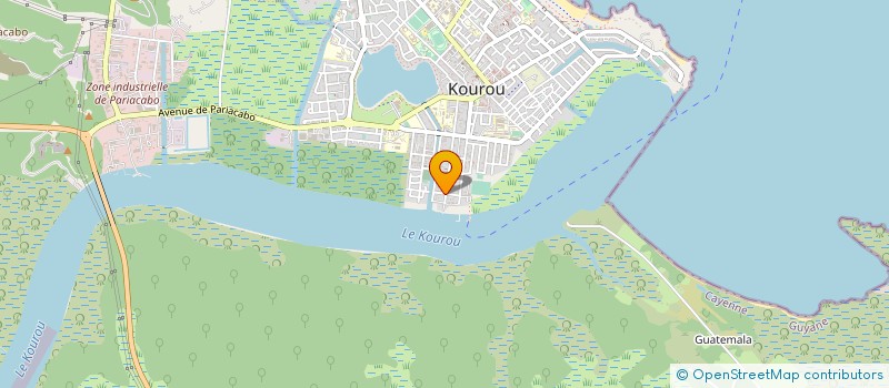 localisation de l'entreprise MONSIEUR SONAL PIKIENTO à KOUROU