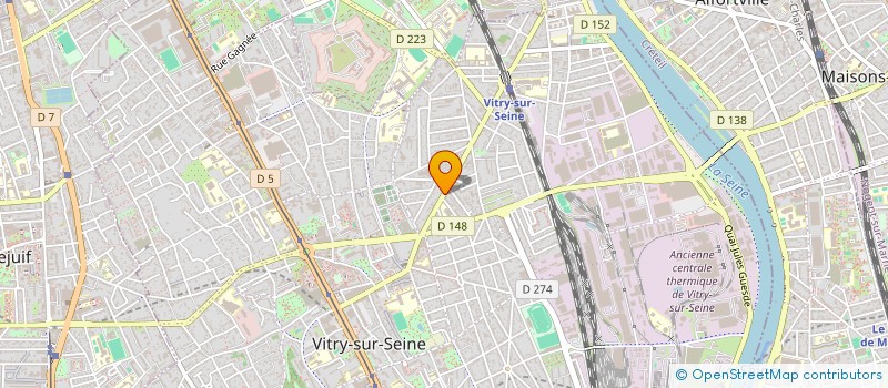 localisation de l'entreprise MONSIEUR SONAM KALSANG  VITRY-SUR-SEINE