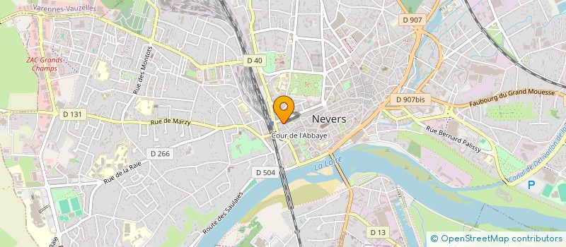 localisation de l'entreprise MONSIEUR SONAS BIZIKI à NEVERS
