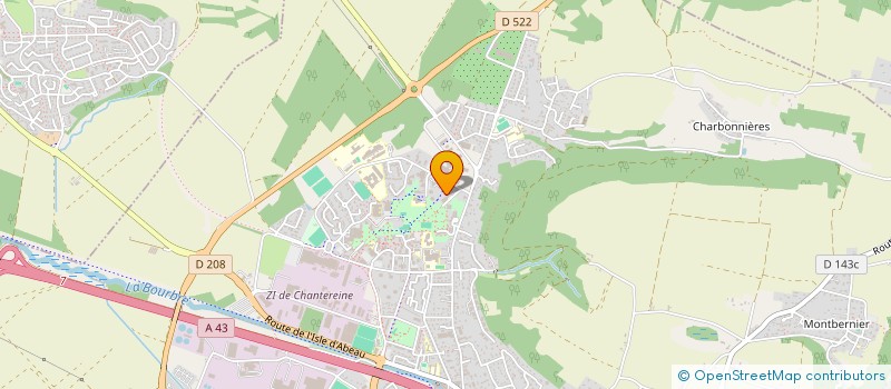 localisation de l'entreprise MONSIEUR SONER DINC à BOURGOIN-JALLIEU