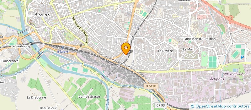 localisation de l'entreprise MONSIEUR SONER GUNGOR à BEZIERS