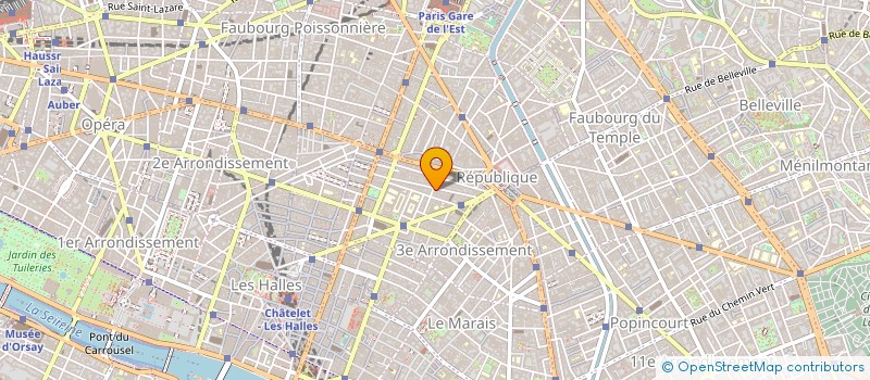 localisation de l'entreprise MONSIEUR SONG CHEA à PARIS