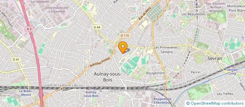 localisation de l'entreprise MONSIEUR SONGO TINE à AULNAY-SOUS-BOIS