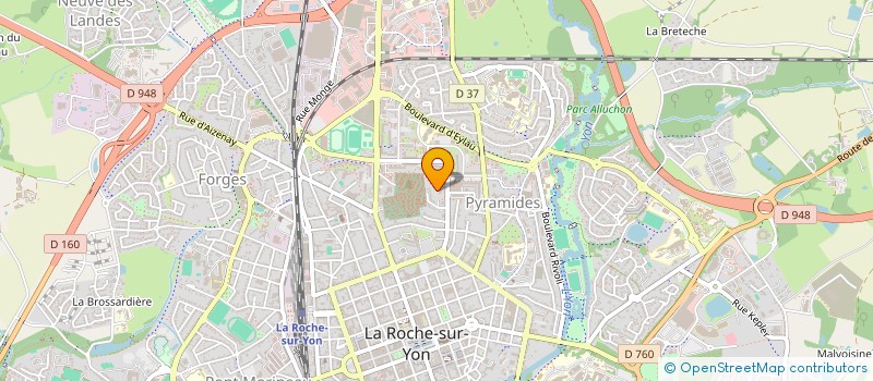 localisation de l'entreprise MONSIEUR SONI BOURRIER à LA ROCHE-SUR-YON