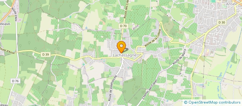 localisation de l'entreprise MONSIEUR SONITH KUMAR  LACHASSAGNE